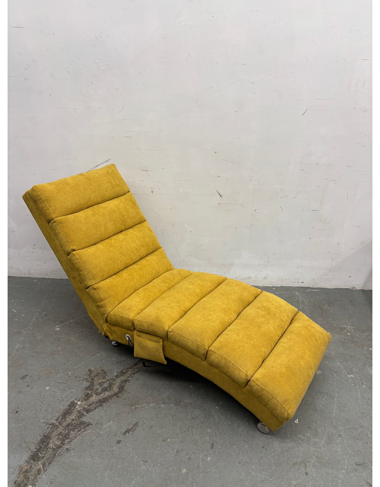 Mustard Chaise Lounge Chair