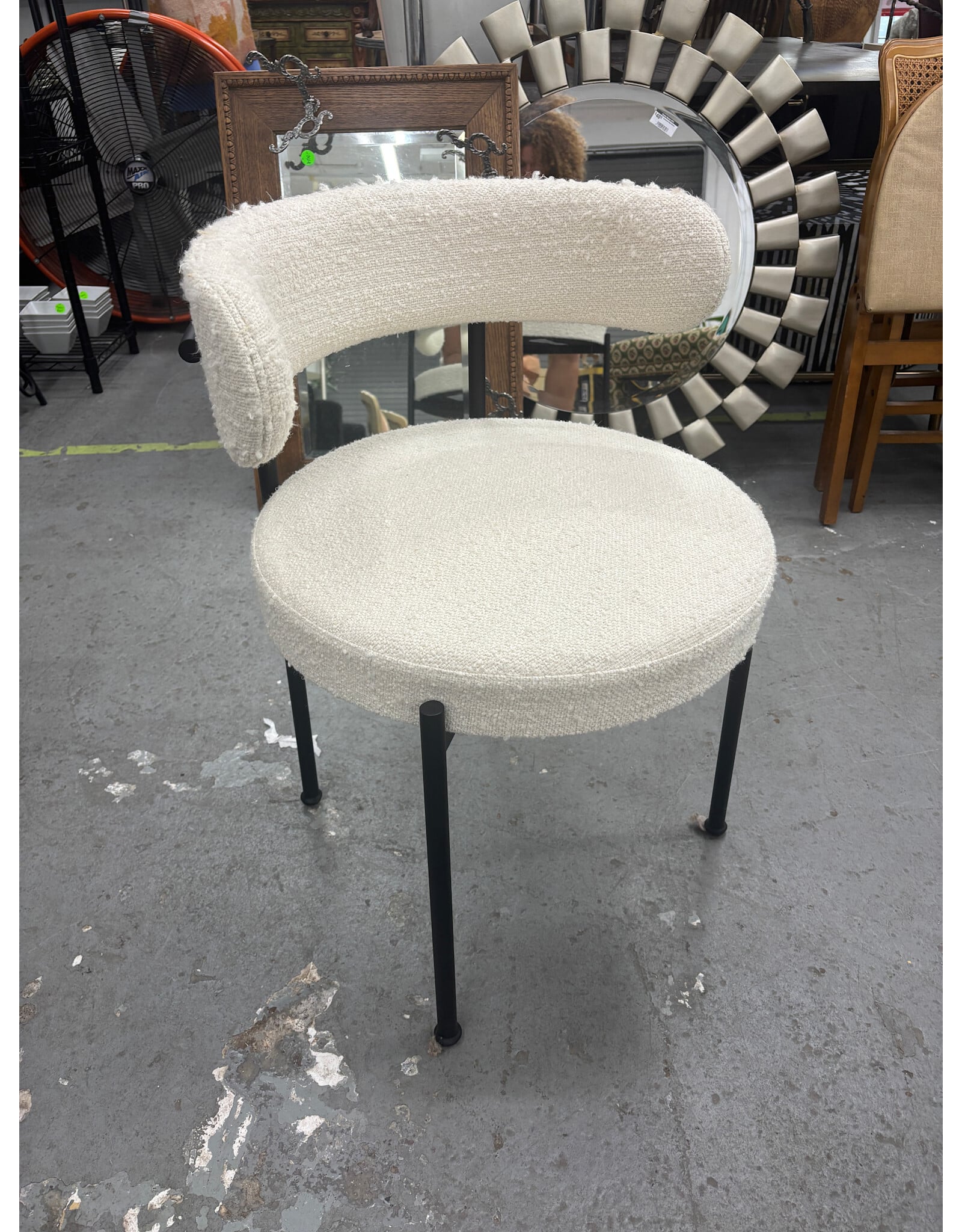 Boucle Modular Dining Chair