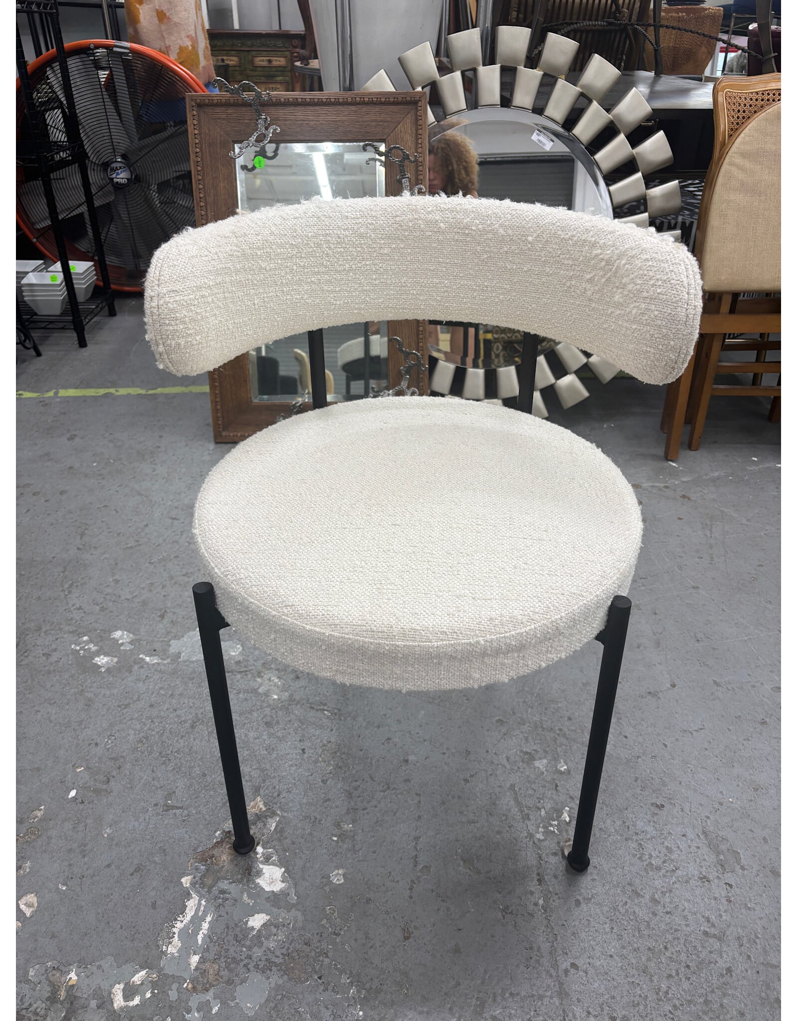 Boucle Modular Dining Chair