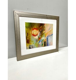 Bar 8th Avenue, framed print, sgnd Beverly Brown