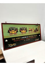 Vintage Style Mohawk & Hudson Railroad Sign