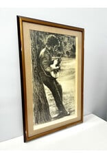 My Michael, framed lithograph, sgnd Joan Purcell, 71/150