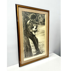 My Michael, framed lithograph, sgnd Joan Purcell, 71/150