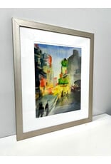 Music Box Theater-Times Square, framed print, sgnd Beverly Brown