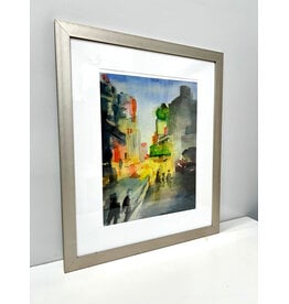 Music Box Theater-Times Square, framed print, sgnd Beverly Brown