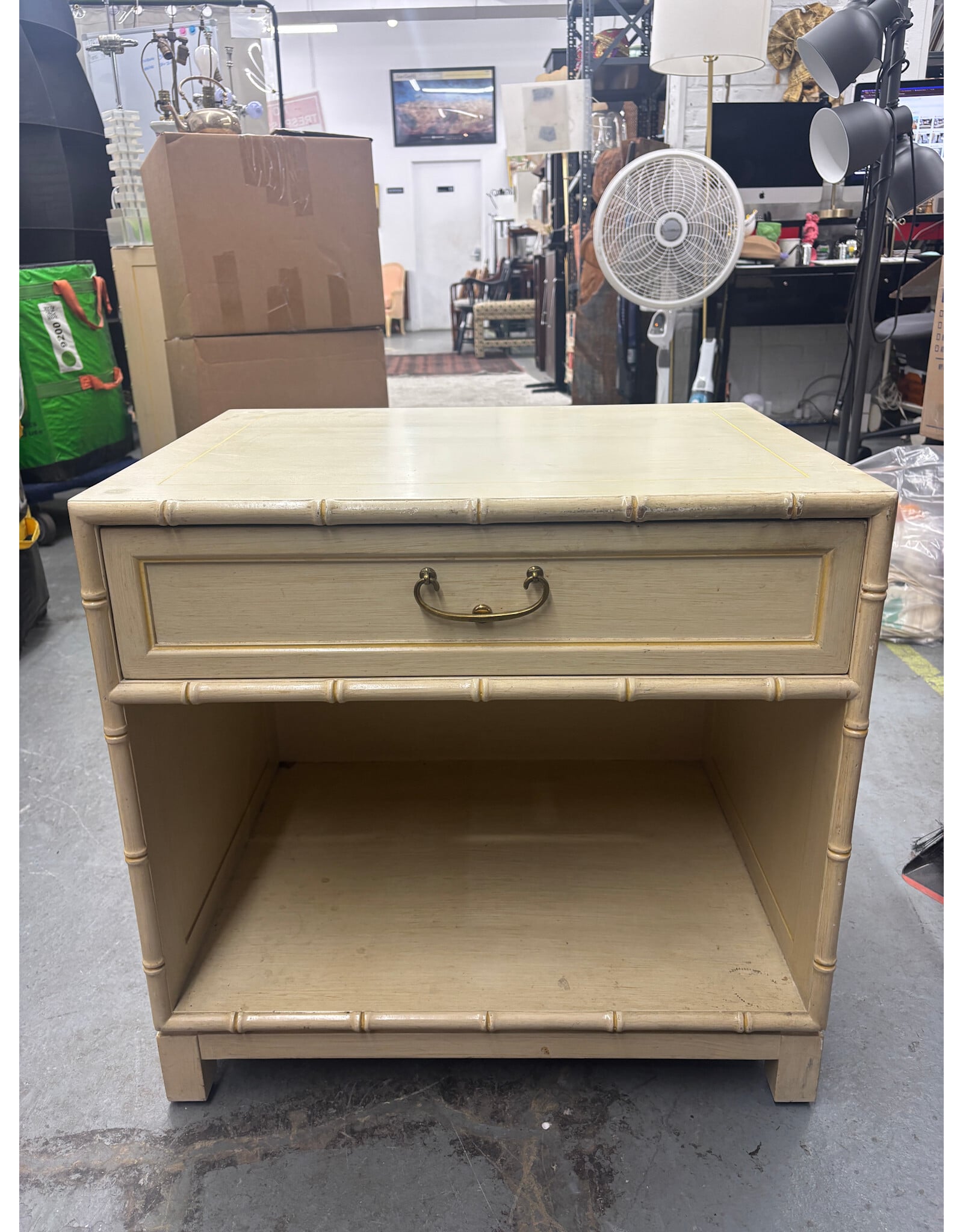 Kindel Faux Bamboo Nightstand