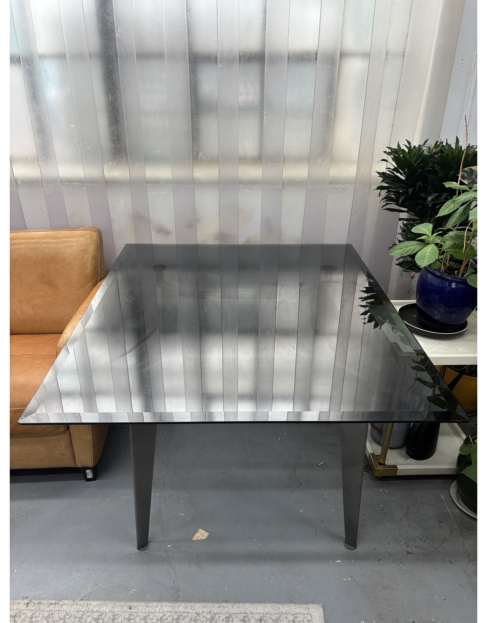 Smoked Glass Lumisource Dining Table