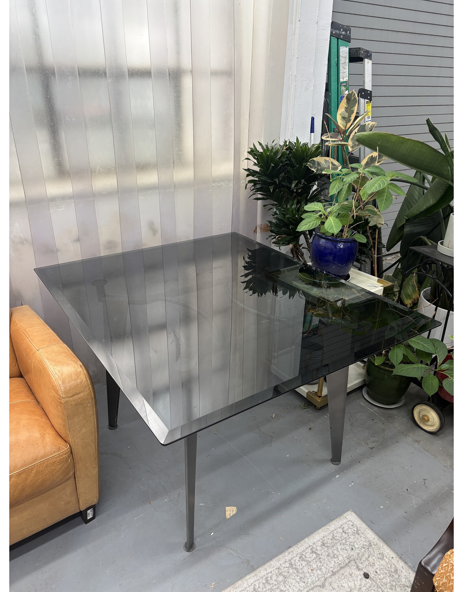Smoked Glass Lumisource Dining Table