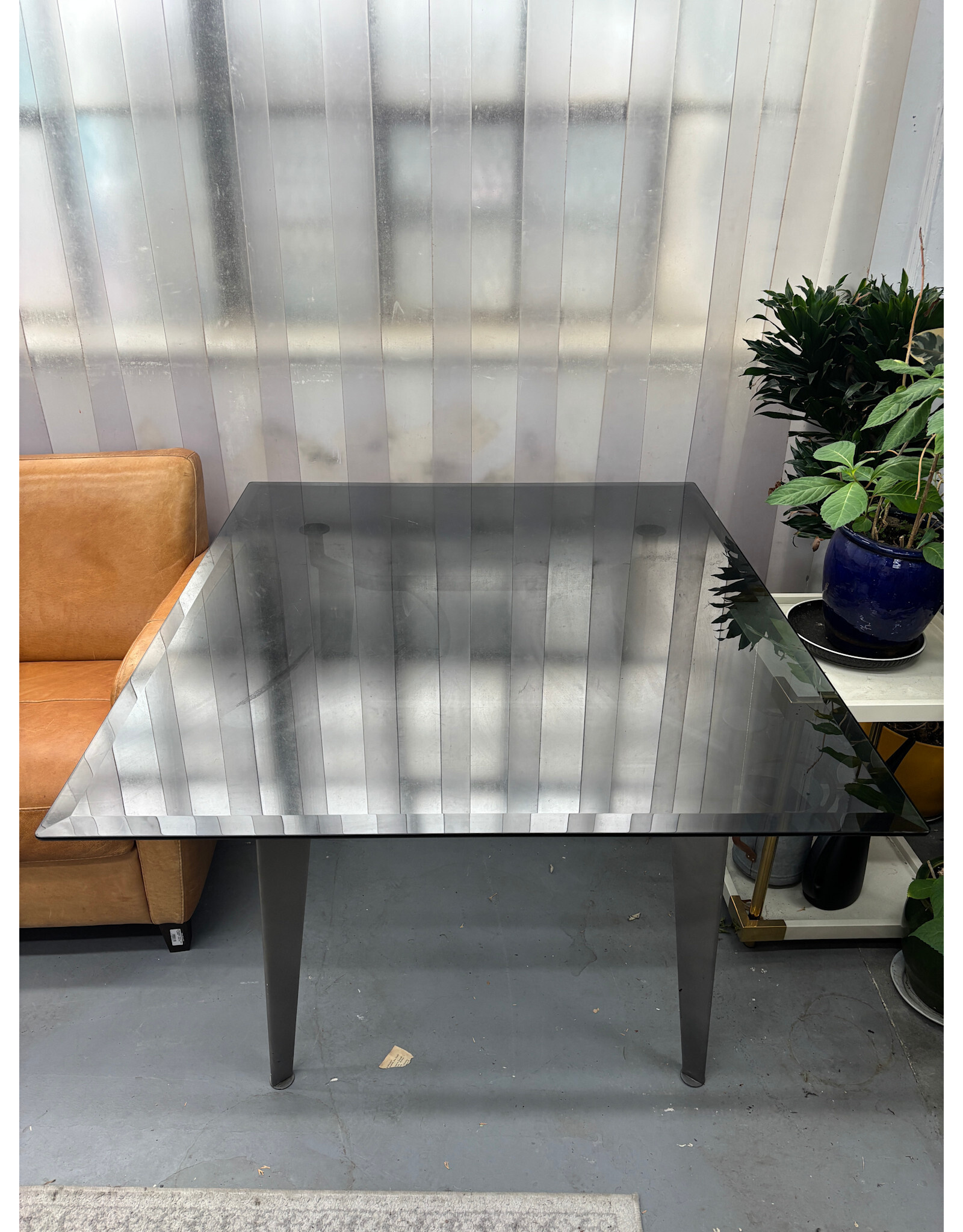 Smoked Glass Lumisource Dining Table