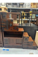 Vintage Japanese Style Step Tansu (3 pieces)