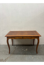 Bureau Plat French Style Desk with Leather Writing Pad