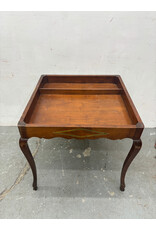 Vintage Italian Inlaid Wood Multi Game Table