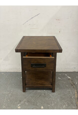 Pottery Barn Dark Stained Nightstand