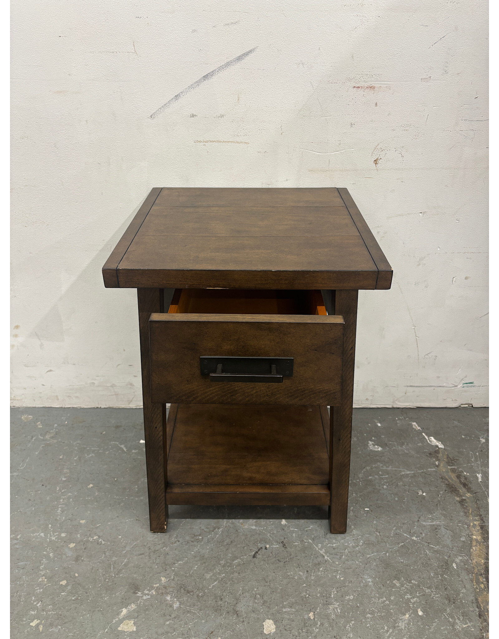 Pottery Barn Dark Stained Nightstand