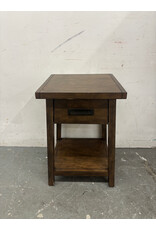 Pottery Barn Dark Stained Nightstand