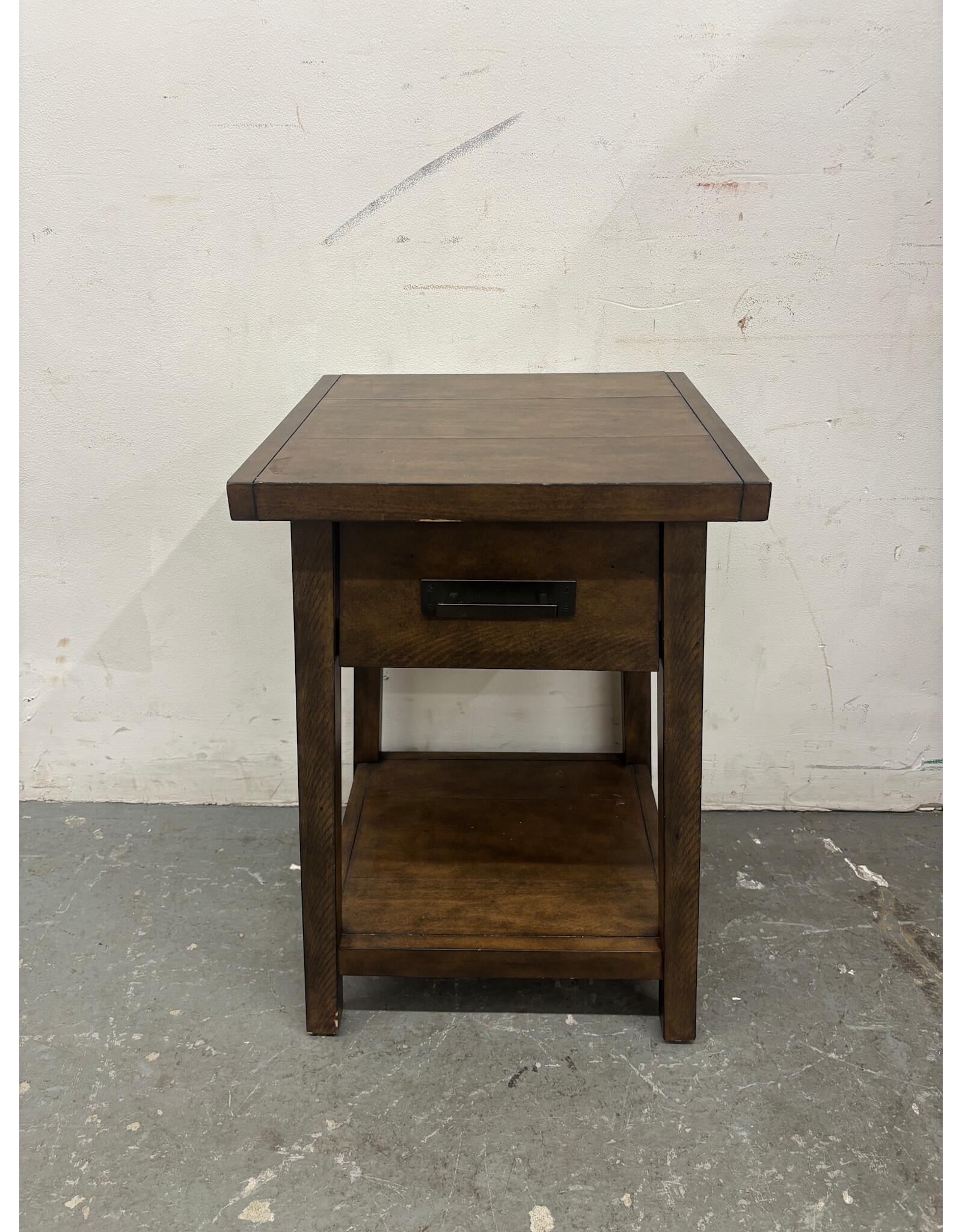 Pottery Barn Dark Stained Nightstand