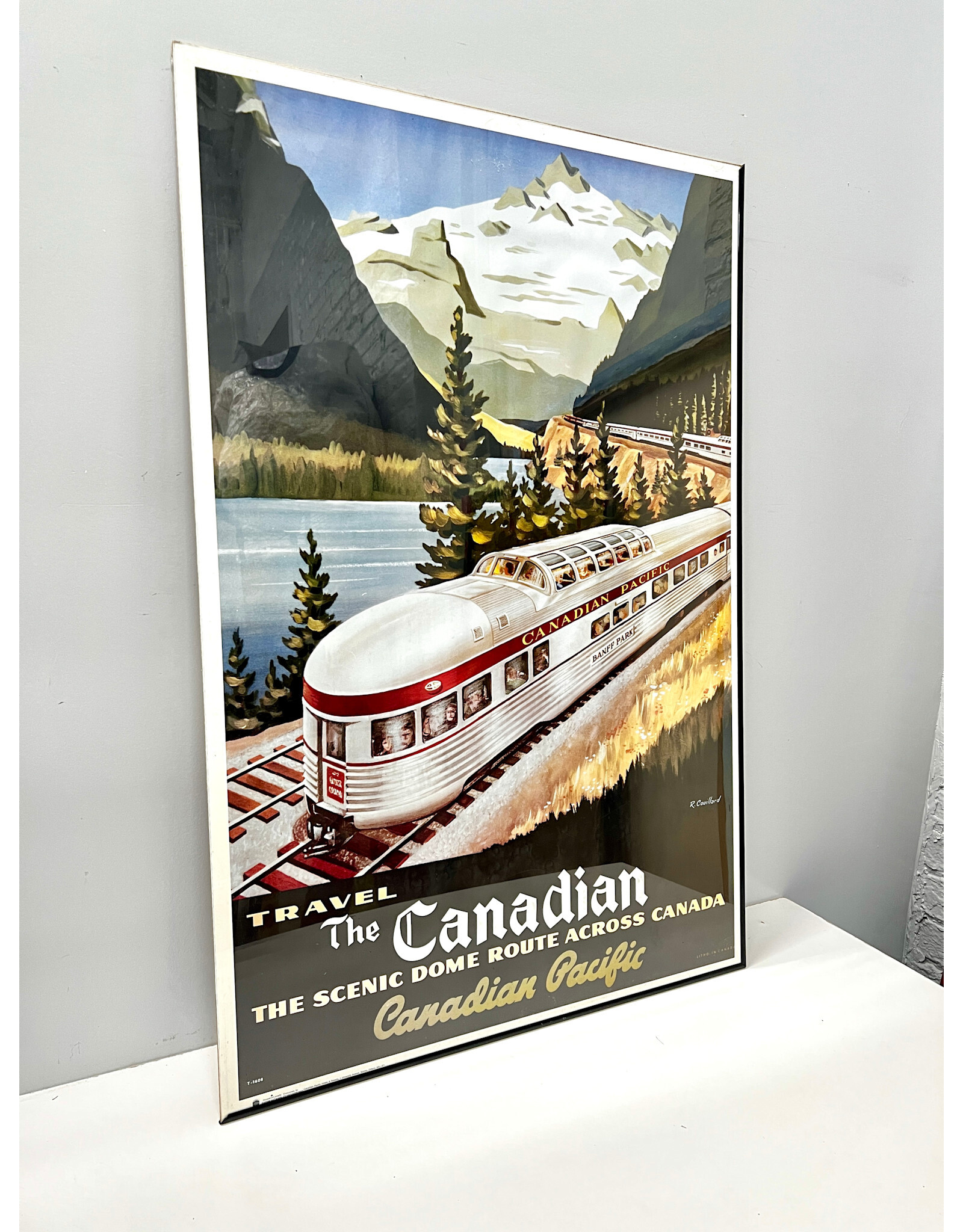 Vintage Style Canadian Pacific Railway Poster--AS IS