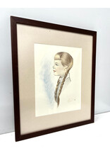 Framed Portrait Drawing