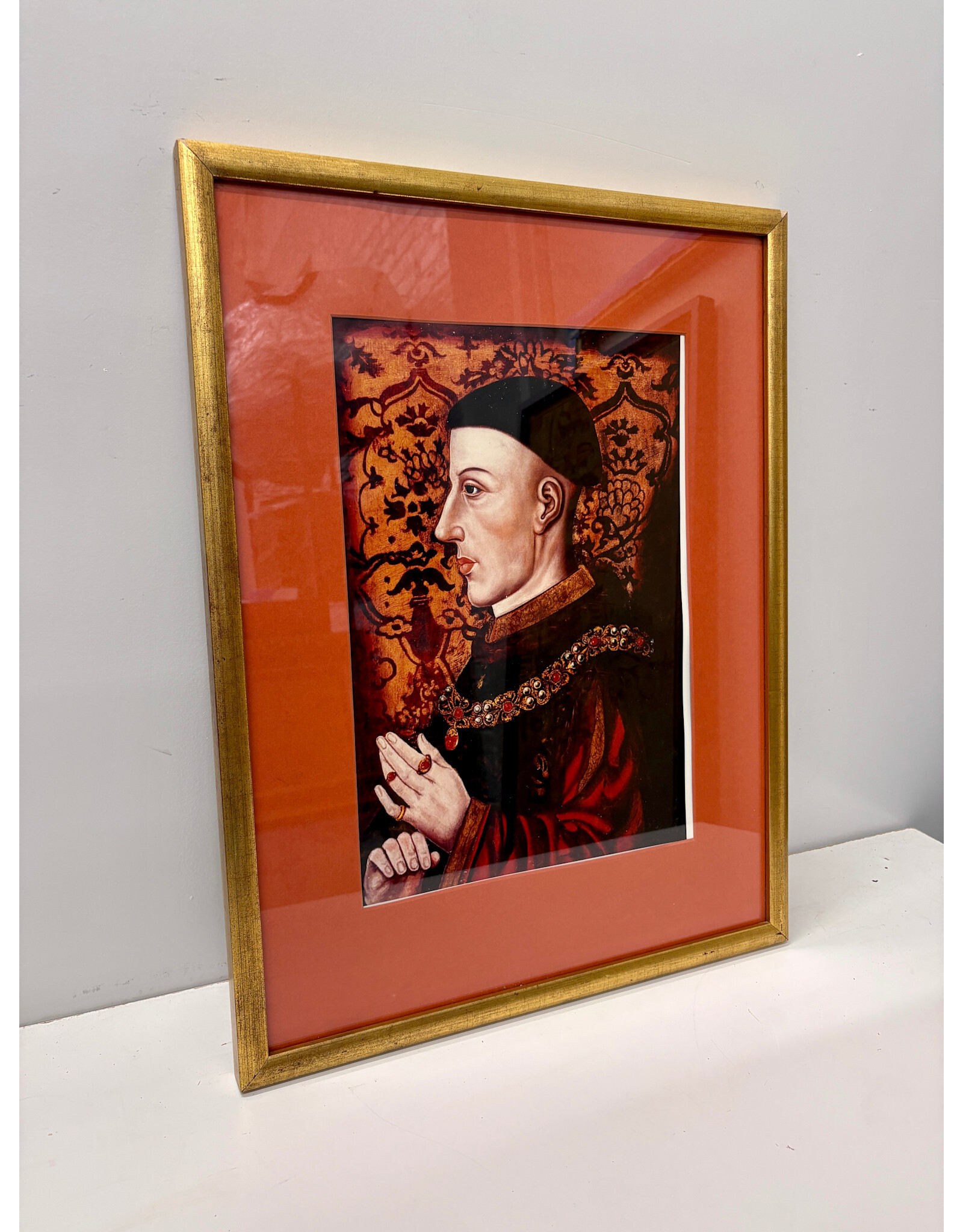 King Henry V of England, framed print