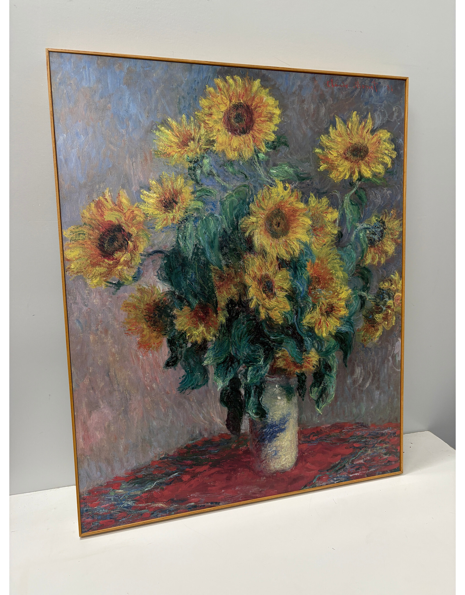 Flower Vase, Claude Monet
