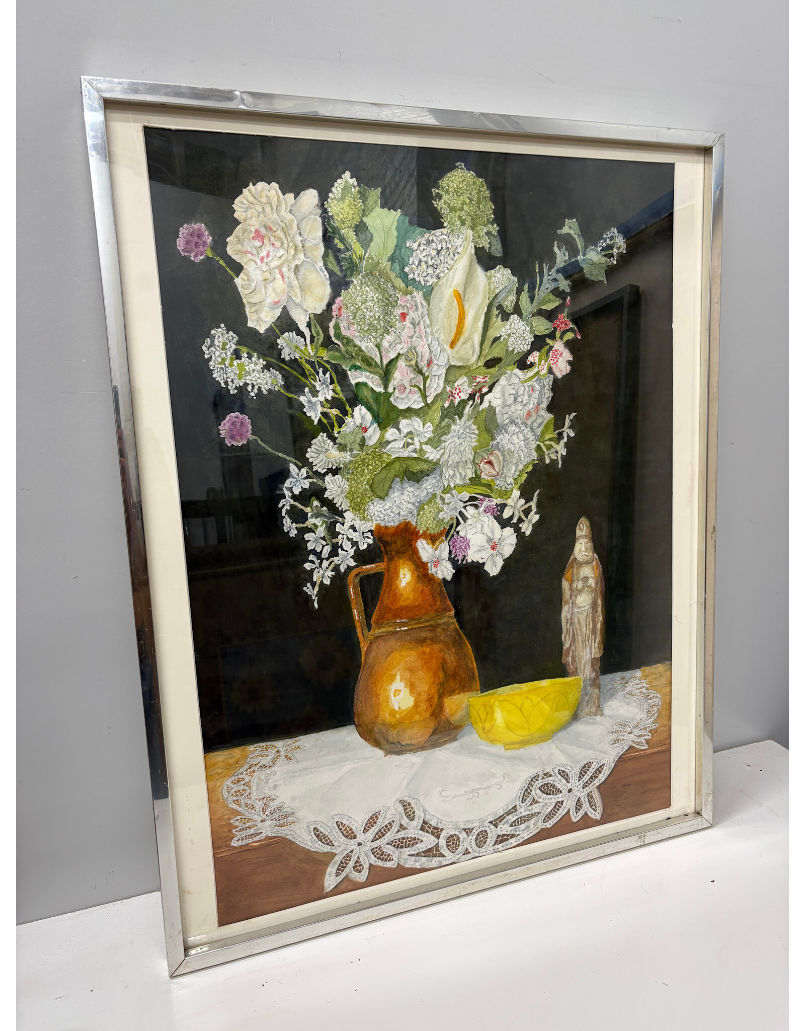 Still Life, watercolor on paper