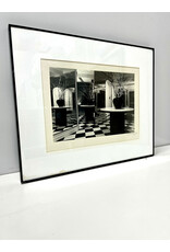 Liminal, framed black and white photograph, sgnd Clancy '85