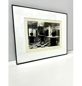 Liminal, framed black and white photograph, sgnd Clancy '85
