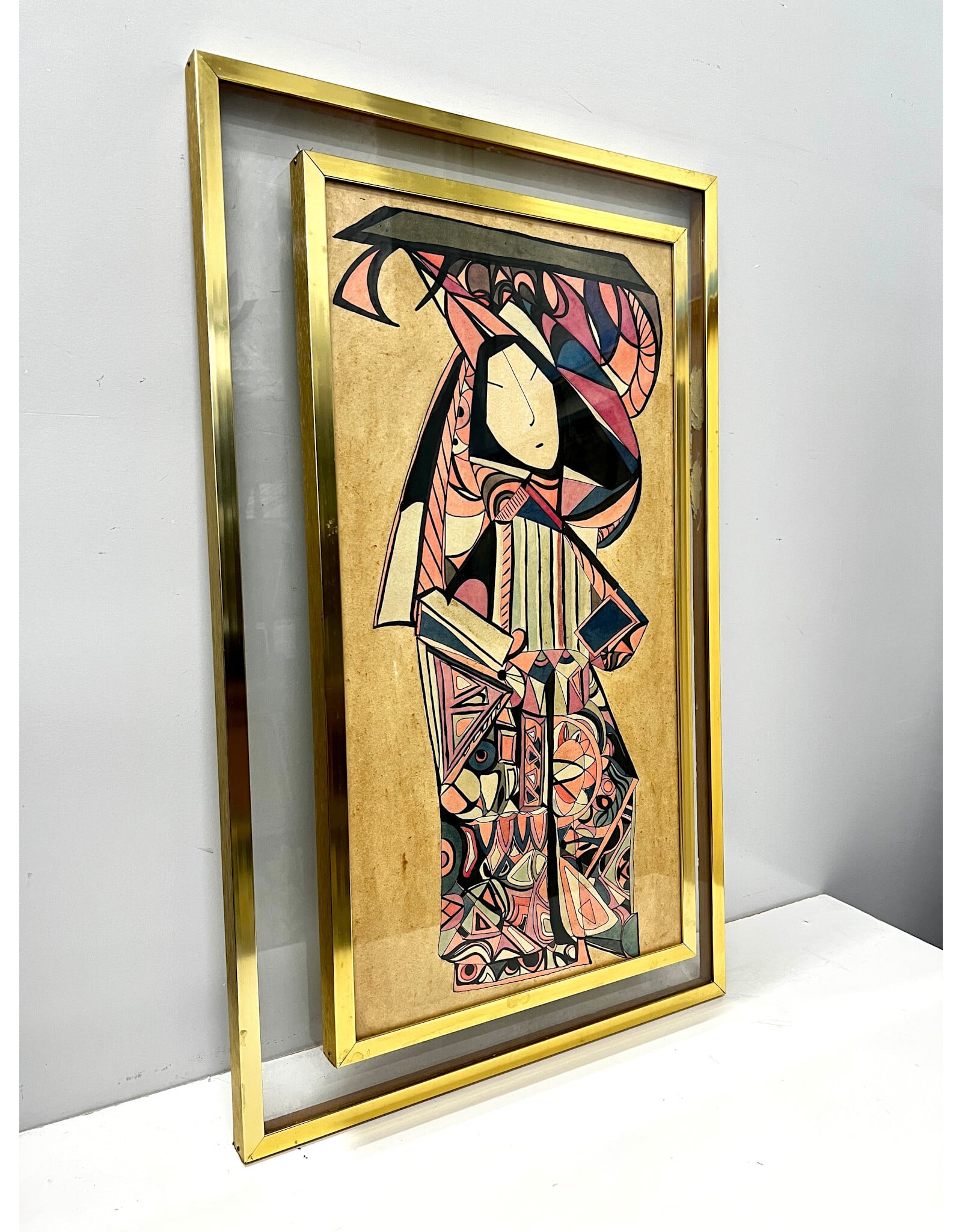 Framed Cubism Print