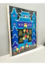 Winter Wonderland, framed Jinshan Painting style poster