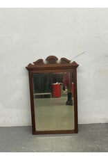 Antique Victorian Wood Frame Mirror