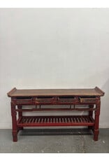Chinese Scroll Console Table