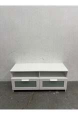 Ikea Frosted Glass TV Stand
