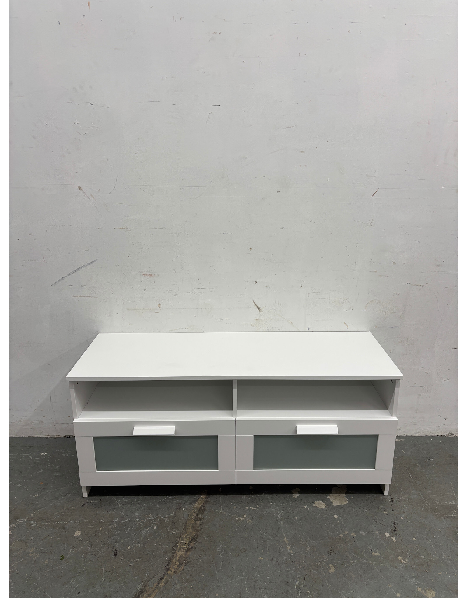 Ikea Frosted Glass TV Stand
