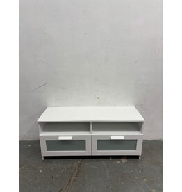 Ikea Frosted Glass TV Stand
