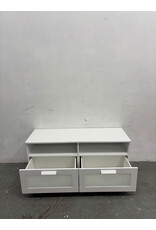 Ikea Frosted Glass TV Stand
