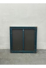 Blue Folding Card Table