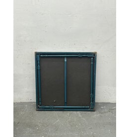 Blue Folding Card Table