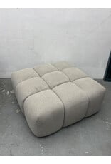 Safavieh Gray Boucle Ottoman