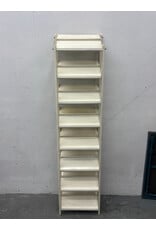 White Slanted Shoe Storage Rack