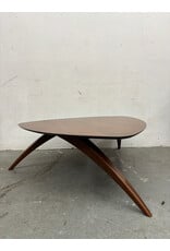 Modernist Tripod Solid Wood Coffee Table