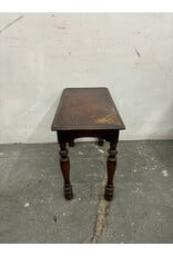 Antique Side Table with Baluster Legs