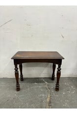 Antique Side Table with Baluster Legs