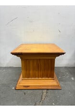 Carved Oak Pedestal