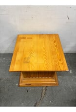 Carved Oak Pedestal