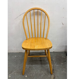 Light Brown Solid Windsor Style Chair