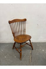 Vintage Wooden Fan-Back Windsor Dining Chair