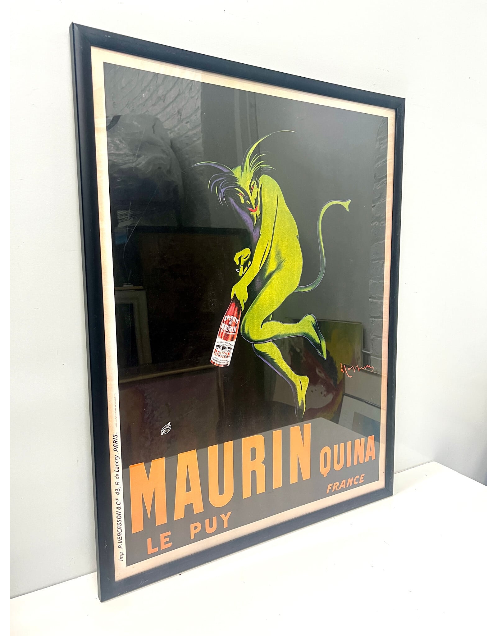 Framed Maurin Quina Poster