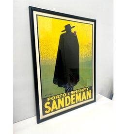 Framed Porto & Sherry Sandeman Poster
