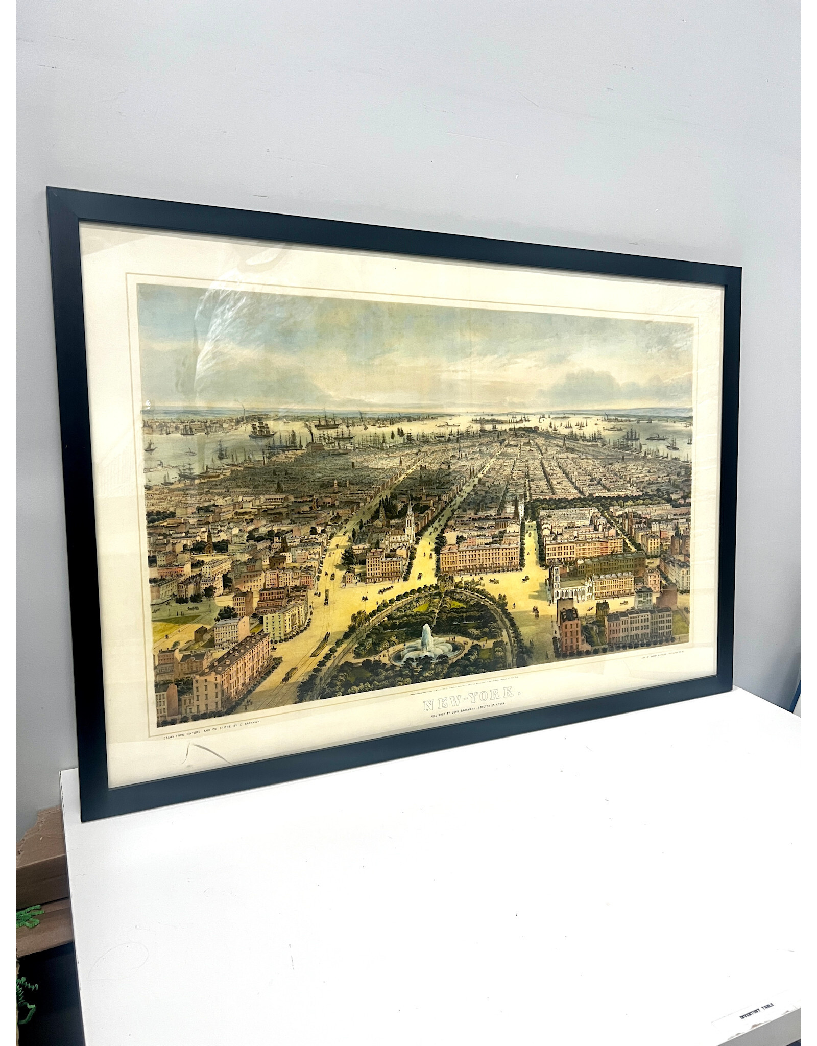 Antique Style New York Poster