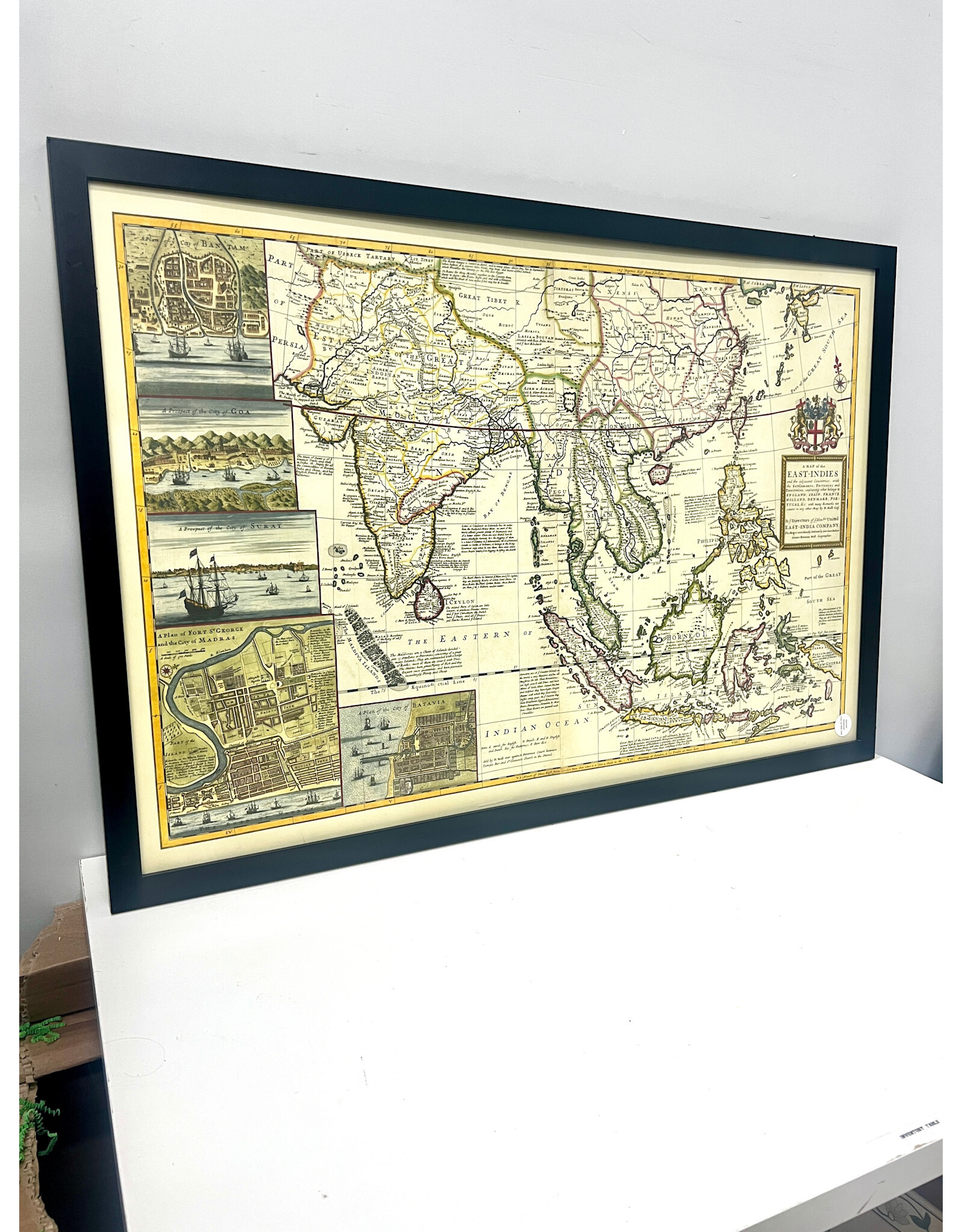 Antique Style East Indies Map Poster